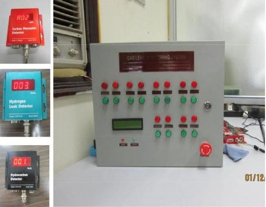 Hệ thiết bị đo và cảnh báo nồng độ khí độc (CO), khí cháy nổ (HC) trong môi trường không khí